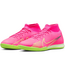 Nike Nike Zoom Mercurial Superfly 9 Academy DF IC Indoor Shoes-  Pink Blast/Gridiron/Volt