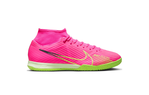 Nike Zoom Mercurial Superfly 9 Academy DF IC Indoor Shoes-  Pink Blast/Gridiron/Volt