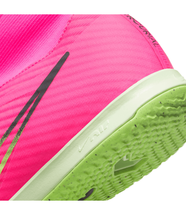 Nike Nike Zoom Mercurial Superfly 9 Academy DF IC Indoor Shoes-  Pink Blast/Gridiron/Volt
