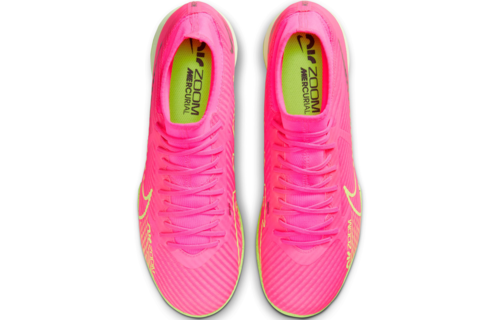 Nike Zoom Mercurial Superfly 9 Academy DF IC Indoor Shoes-  Pink Blast/Gridiron/Volt
