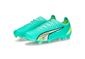 Puma Ultra Ultimate FG/AG - Electric Peppermint/White/Fast Yellow