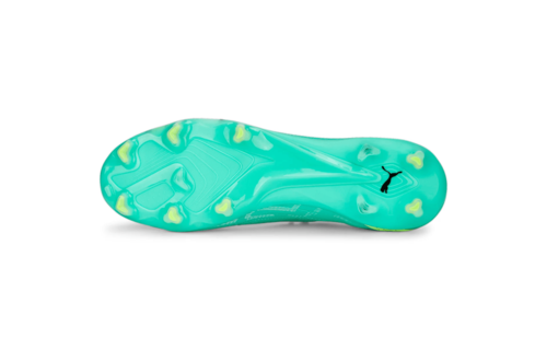 Puma Ultra Ultimate  FG/AG - Electric Peppermint/White/Fast Yellow