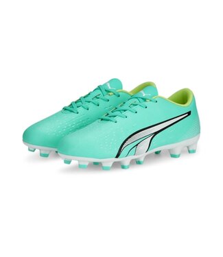 Puma Puma Jr Ultra Play FG/AG - Electric Peppermint/Fast Yellow