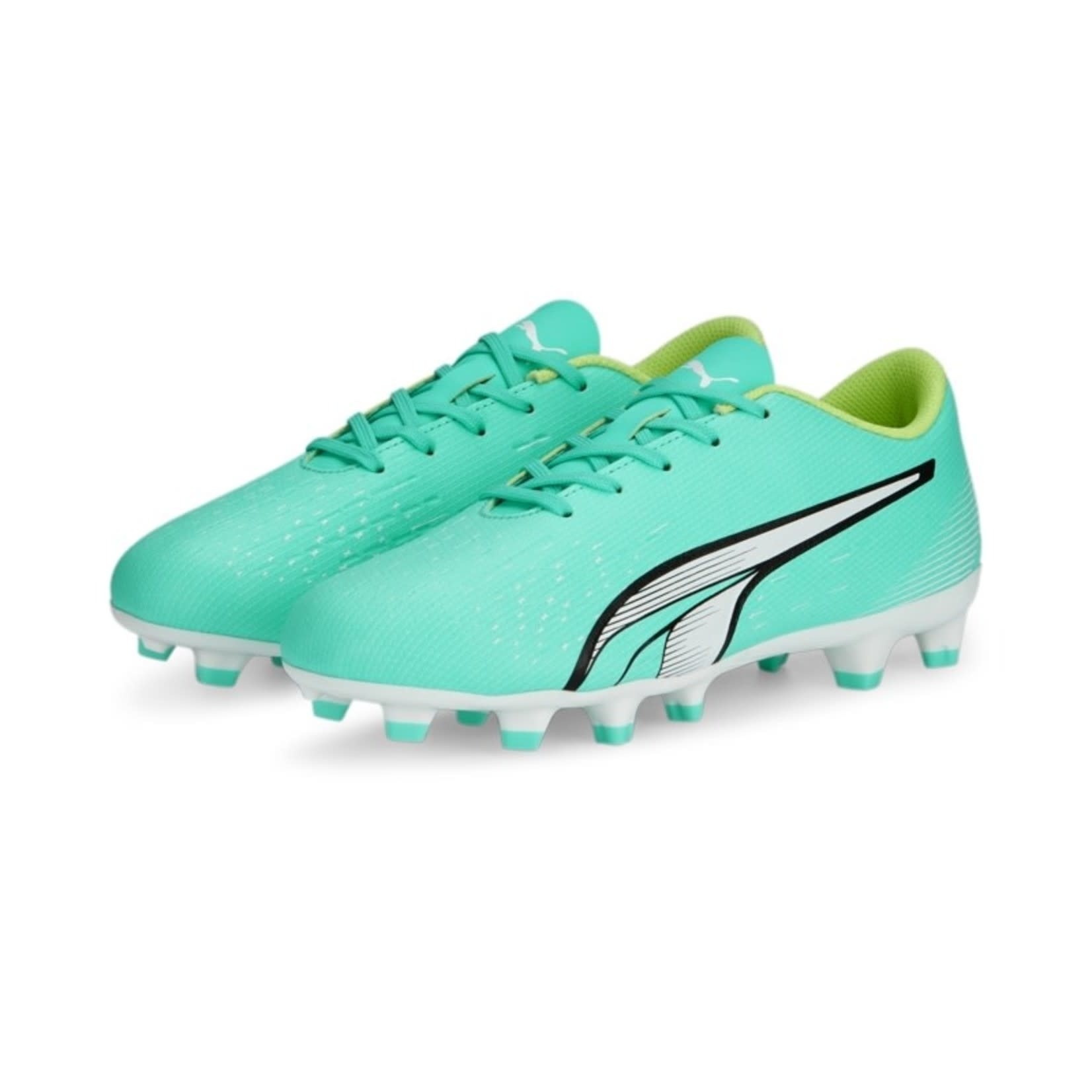 Puma Jr Ultra Play FG/AG - Electric Peppermint/Fast Yellow