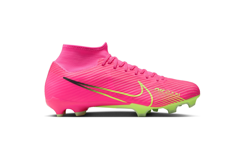 Nike Zoom Mercurial Superfly 9 Academy FG / MG - Pink Blast/Gridiron/Volt