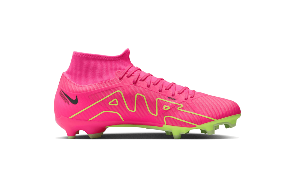 Nike Zoom Mercurial Superfly 9 Academy FG / MG - Pink Blast/Gridiron/Volt