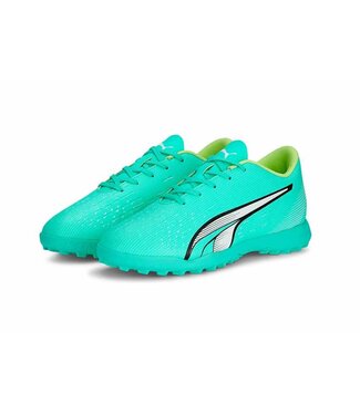 Puma Puma Jr Ultra Play TT Turf - Electric Peppermint/Fast Yellow
