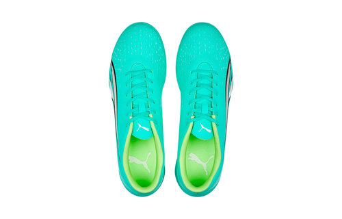 Puma Ultra Play TT Turf- Electric Peppermint/Fast Yellow