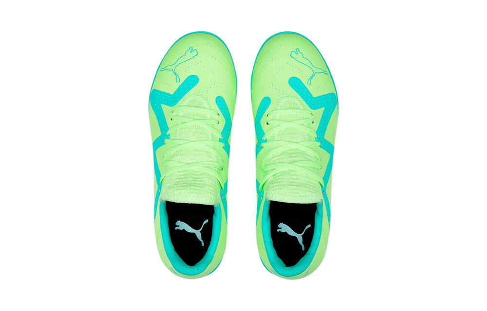 Puma Jr Future Play TT Turf- Fast Yellow/Electric Peppermint