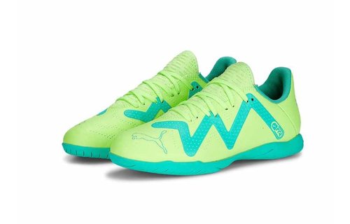 Puma Jr Future Play IT Indoor - Fast Yellow/Electric Peppermint