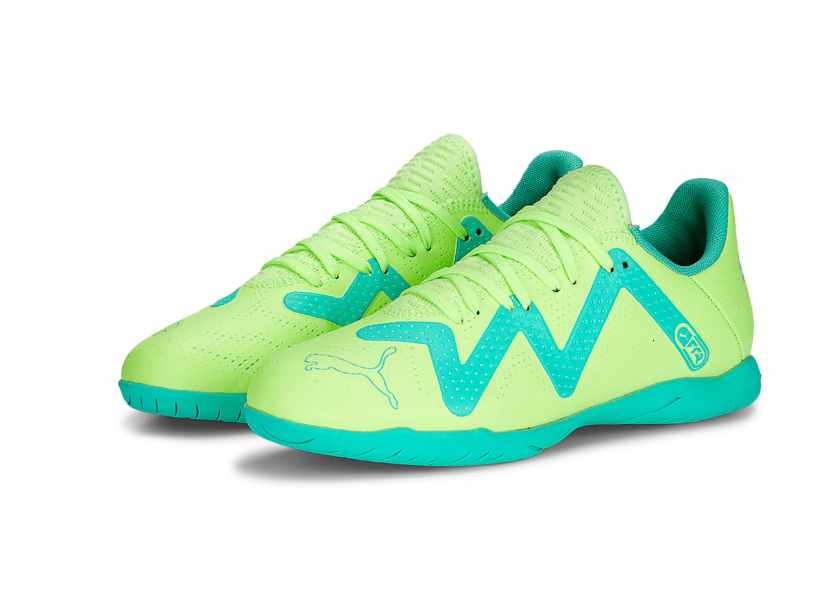 Puma Jr Future Play IT Indoor - Fast Yellow/Electric Peppermint