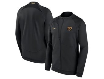Nike 2022-2023 Pumas UNAM Academy Pro Track Jacket - Black/Gold