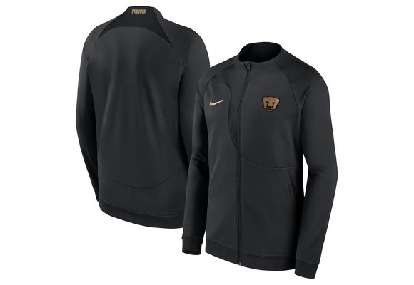 Nike 2022-2023 Pumas UNAM Academy Pro Track Jacket - Black/Gold