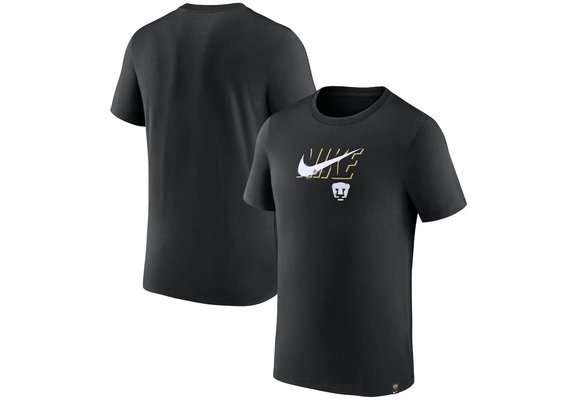 Nike Pumas UNAM 2022-23 Swoosh Club Tee Shirt - Black