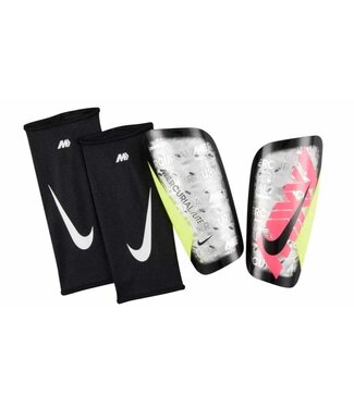 Nike Nike Mercurial Lite XXV Shin Guards - Clear/Hyper Pink/Volt