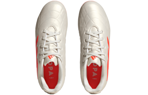 adidas Jr Copa Pure 3 FG Heatspawn Pack- Off White/Solar Orange