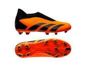 adidas Jr Predator .3 LL Laceless FG Heatspawn Pack - Solar Orange/Core Black