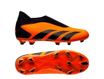 adidas Jr Predator .3 LL Laceless FG Heatspawn Pack - Solar Orange/Core Black