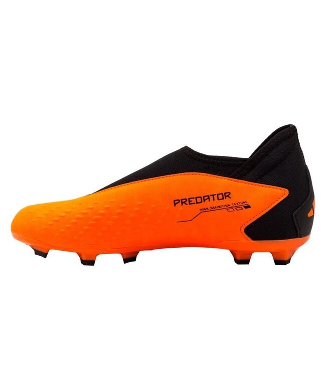 adidas adidas Jr Predator .3 LL Laceless FG Heatspawn Pack - Solar Orange/Core Black