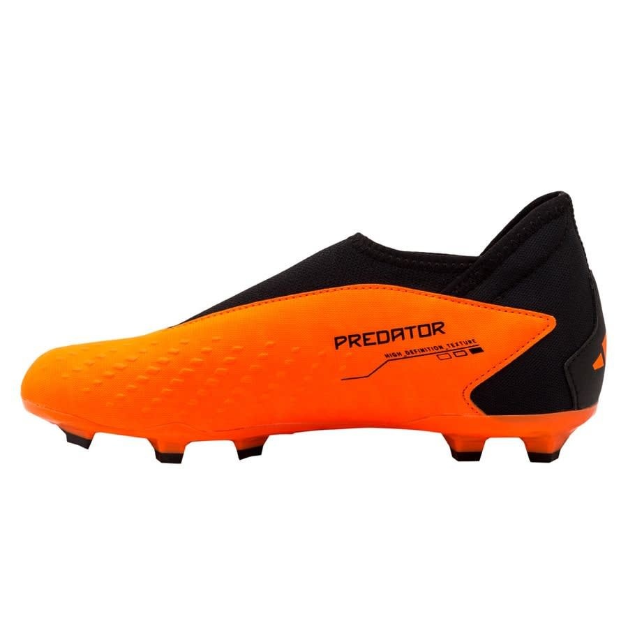 adidas Jr Predator .3 LL Laceless FG Heatspawn Pack - Solar Orange/Core Black