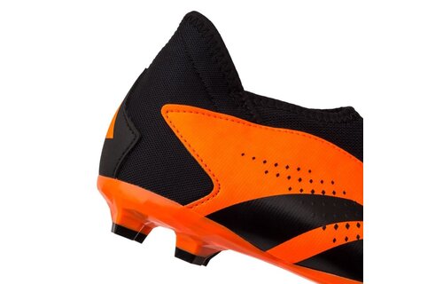 adidas Jr Predator .3 LL Laceless FG Heatspawn Pack - Solar Orange/Core Black