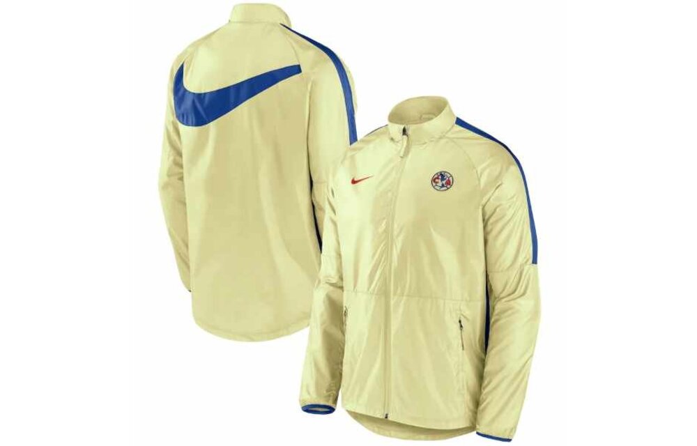 Nike Club America     AWF FZ Jacket   Lemon Chiffon/Blue Jay