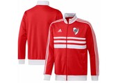 adidas River Plate 2022 - 2023 3 Stripes DNA Track Jacket - Red/White