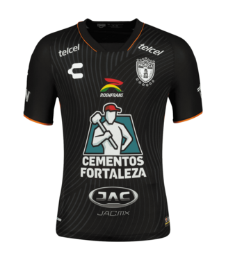 Charly Charly 2023-24 Pachuca Away Jersey - Black/Orange