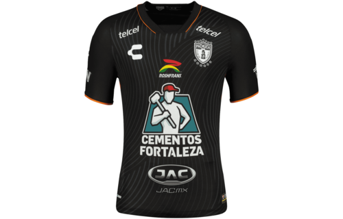 Charly 2023-24 Pachuca Away Jersey - Black/Orange