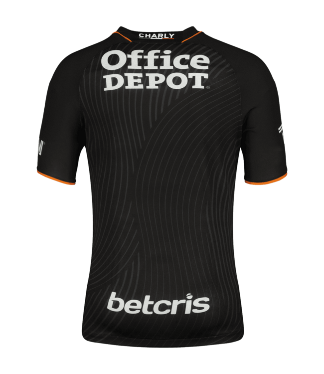 Charly Charly 2023-24 Pachuca Away Jersey - Black/Orange