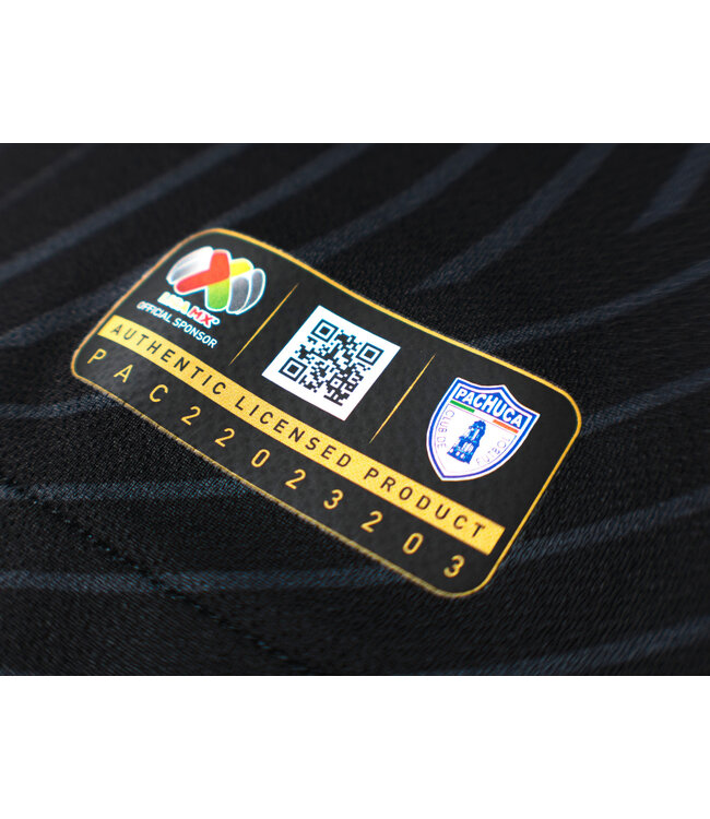 Charly Charly 2023-24 Pachuca Away Jersey - Black/Orange