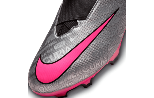 Nike Jr Zoom Mercurial Superfly 9 Academy XXV Edition FG / MG - Metallic Silver/Hyper Pink/Black