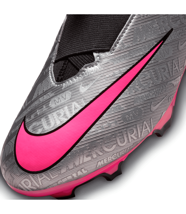 Nike Nike Jr Zoom Mercurial Superfly 9 Academy XXV Edition FG / MG - Metallic Silver/Hyper Pink/Black