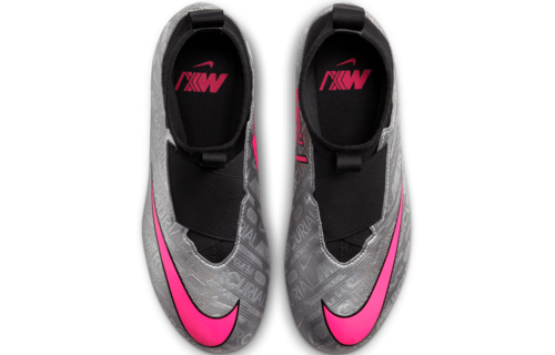 Nike Jr Zoom Mercurial Superfly 9 Academy XXV Edition FG / MG - Metallic Silver/Hyper Pink/Black