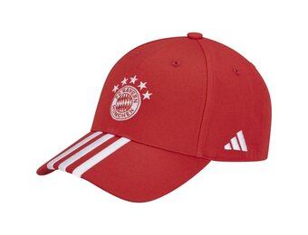 adidas Bayern Munich 2023 /24 Baseball Style Hat - Red/White