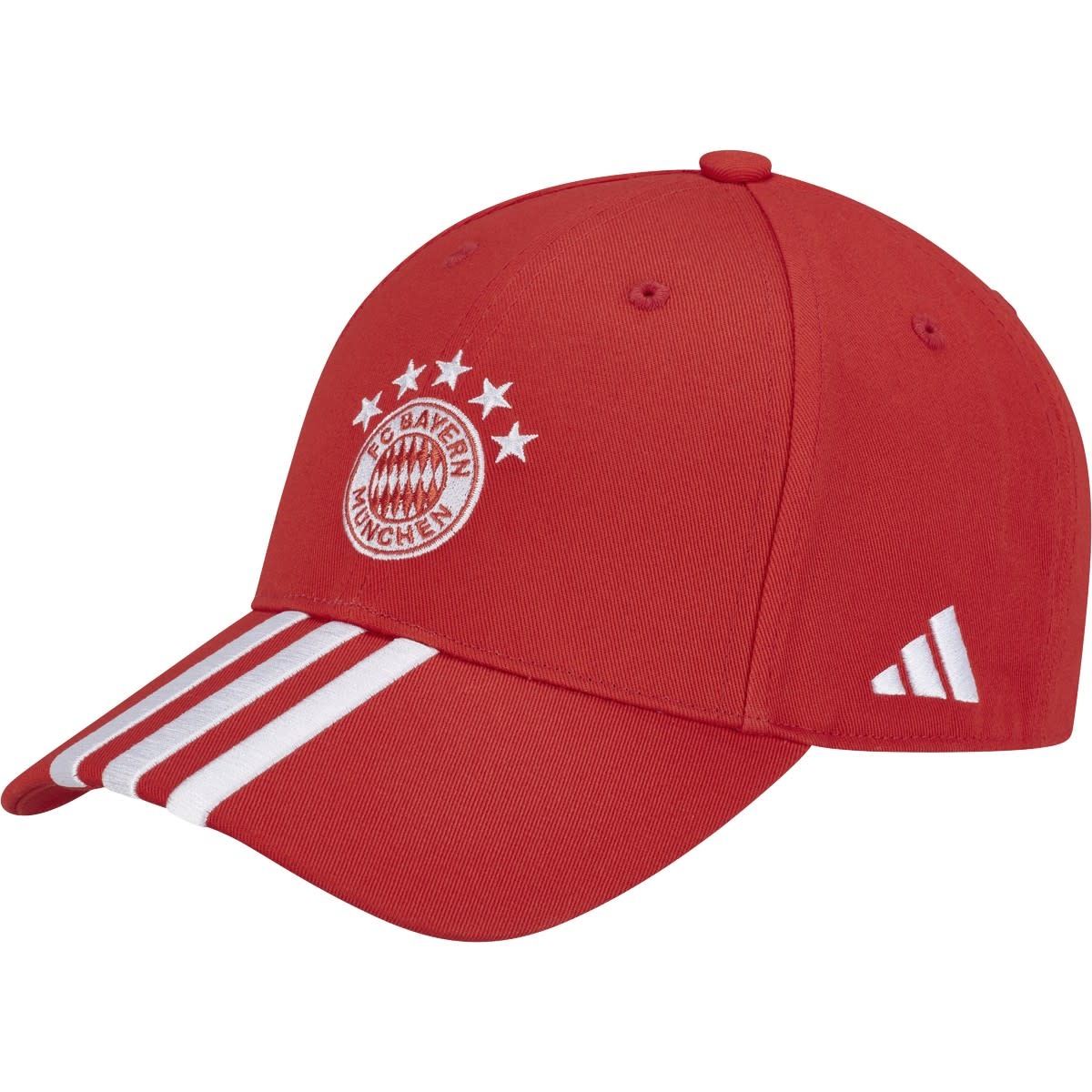 adidas Bayern Munich 2023 /24 Baseball Style Hat - Red/White