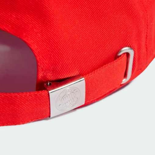 adidas Bayern Munich 2023 /24 Baseball Style Hat - Red/White