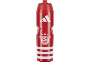 adidas FC Bayern Munich Water Bottle - Red/White