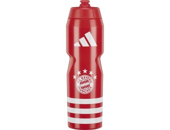 adidas FC Bayern Munich Water Bottle - Red/White