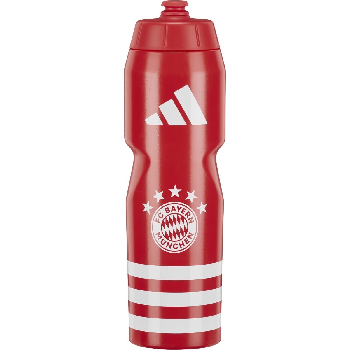 adidas FC Bayern Munich Water Bottle - Red/White
