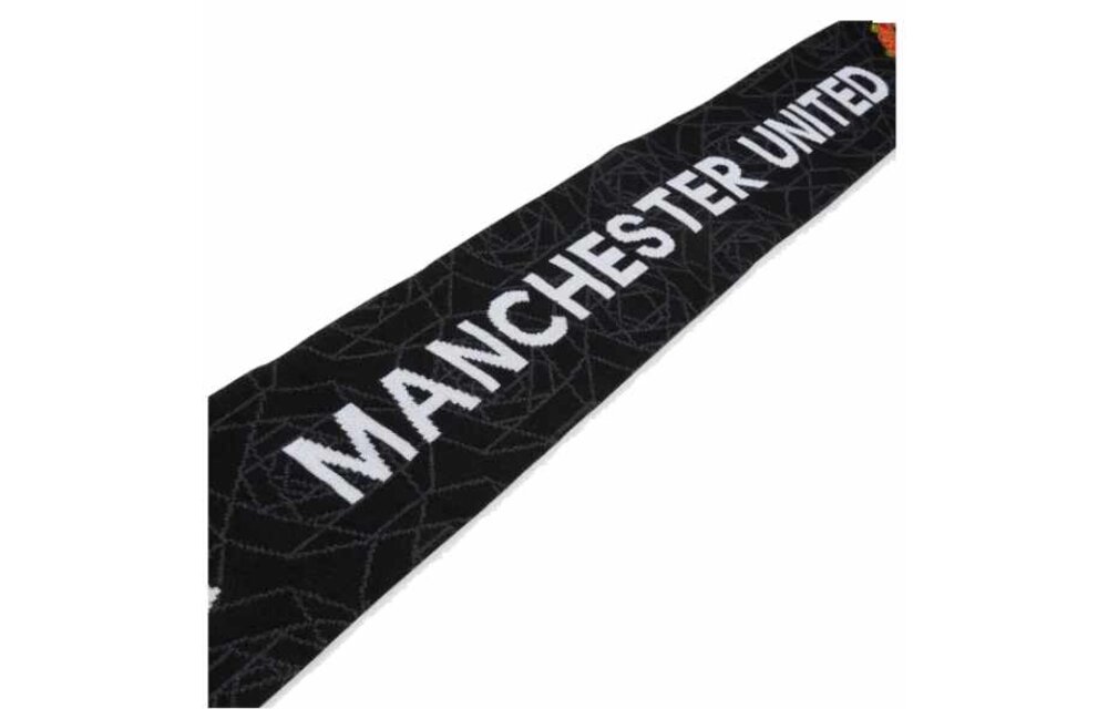 adidas Manchester United 2023 / 24 Scarf - Black/Red/White