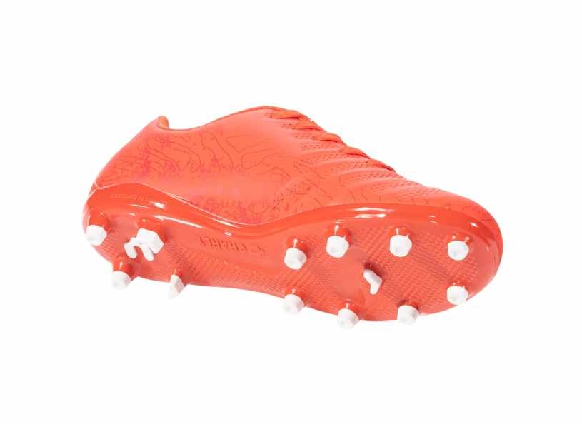 Charly Hotcross 2.0  Jr  FG Youth Soccer Cleats - Red