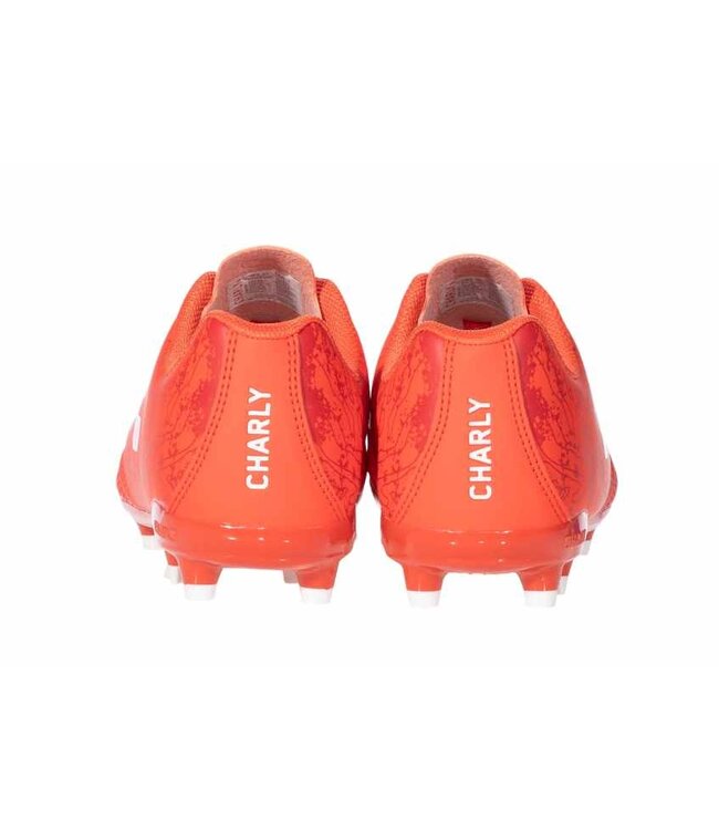 Charly Charly Hotcross 2.0  Jr  FG Youth Soccer Cleats - Red