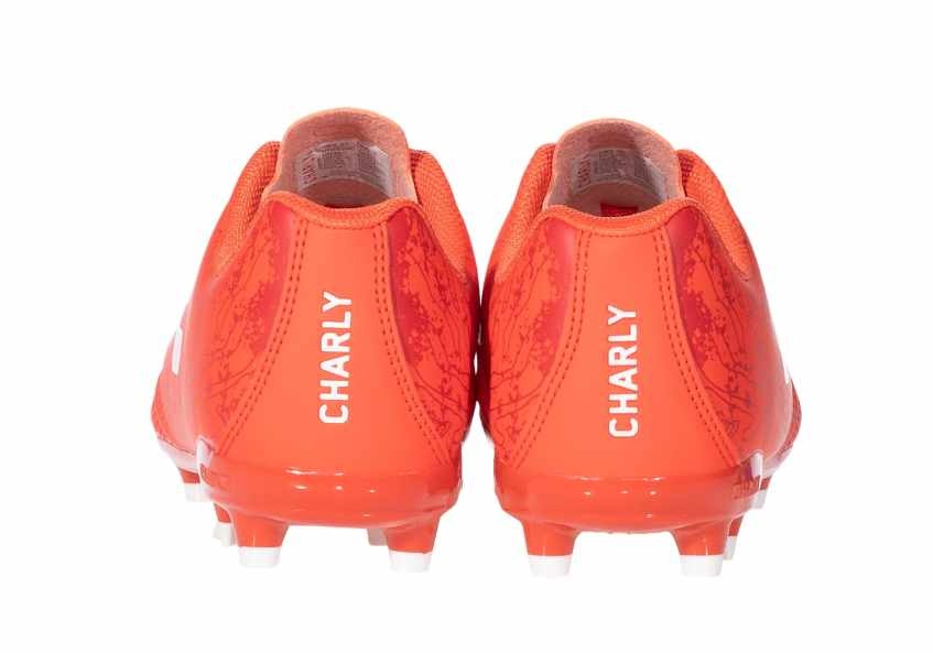 Charly Hotcross 2.0  Jr  FG Youth Soccer Cleats - Red