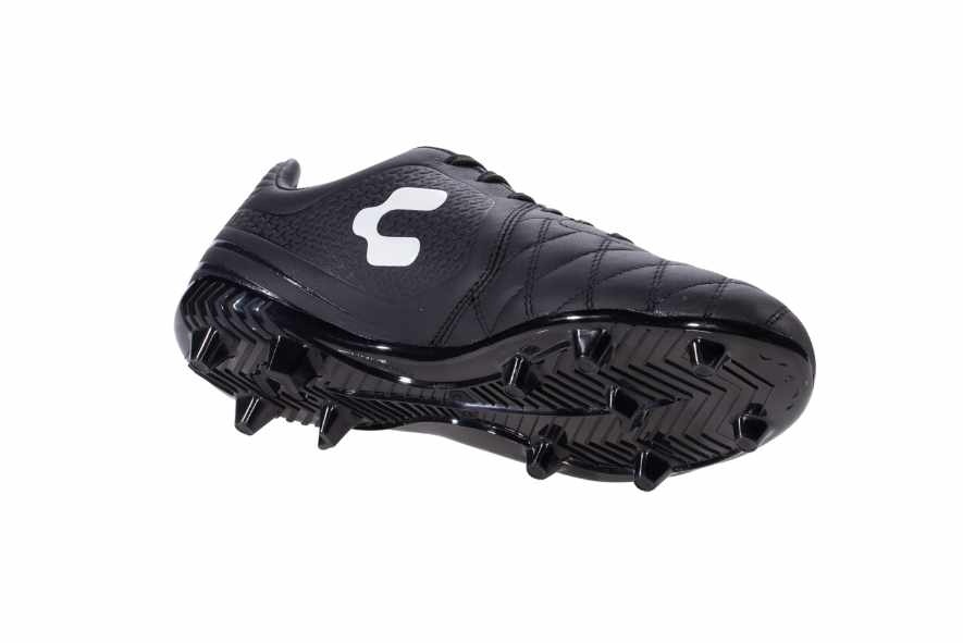 Charly Legendario 2.0 Leather LT FG Soccer Cleats - Black
