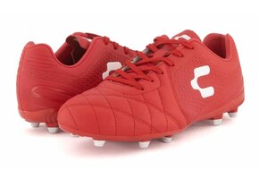 Charly Legendario  2.0 Leather LT FG Soccer Cleats - Red