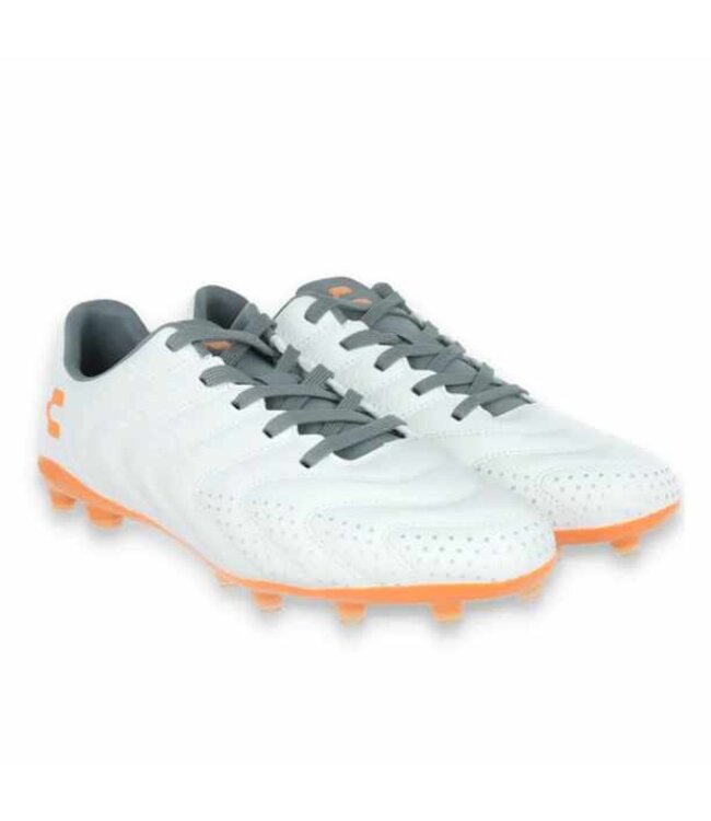 Charly Charly Encore FG Soccer Cleats - White/Orange
