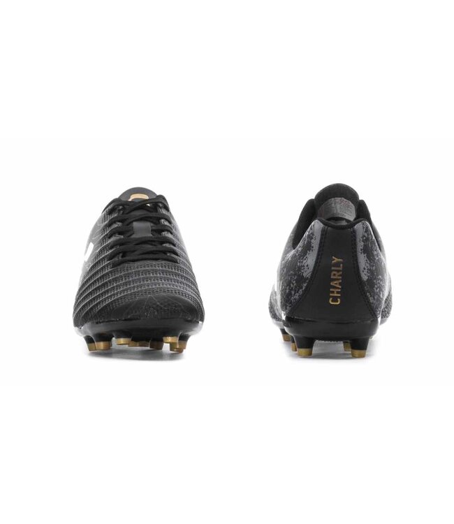 Charly Charly Hot Cross 2.0  FG Soccer Cleats - Black/Gold