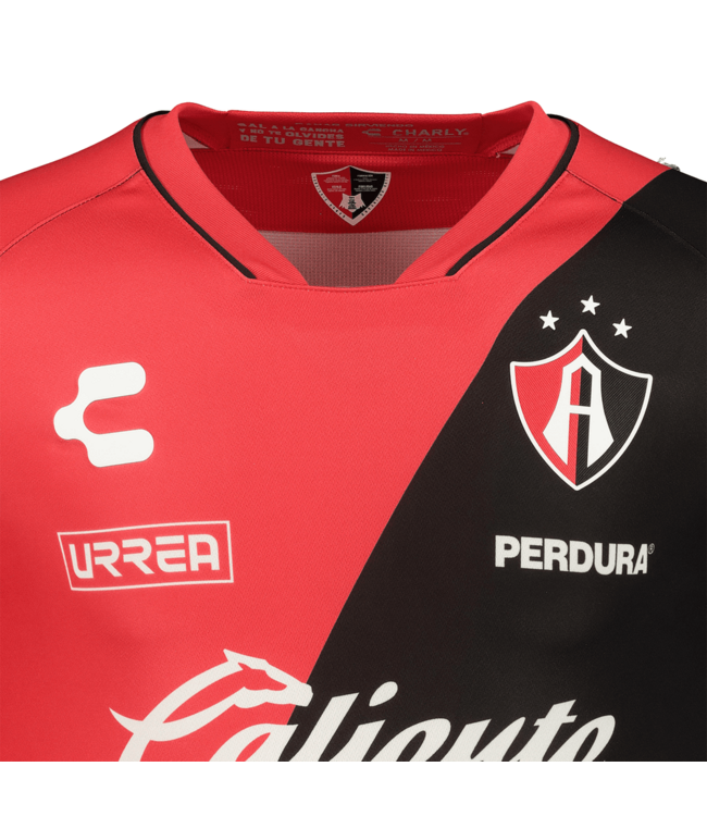 Charly Charly Atlas FC 2023-24 Home Jersey - Red/Black