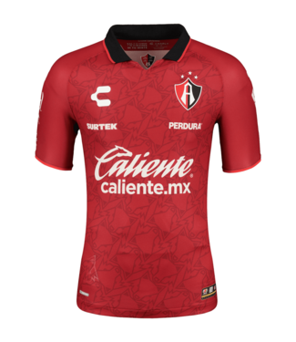 Charly Charly Atlas FC 2023-24 Away Jersey - Red/White/Black